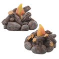 thumbnail image 4 of Miniature Campfire Figurines Resin Bonfire Models for Micro Landscape Decor 2Pcs, 4 of 4