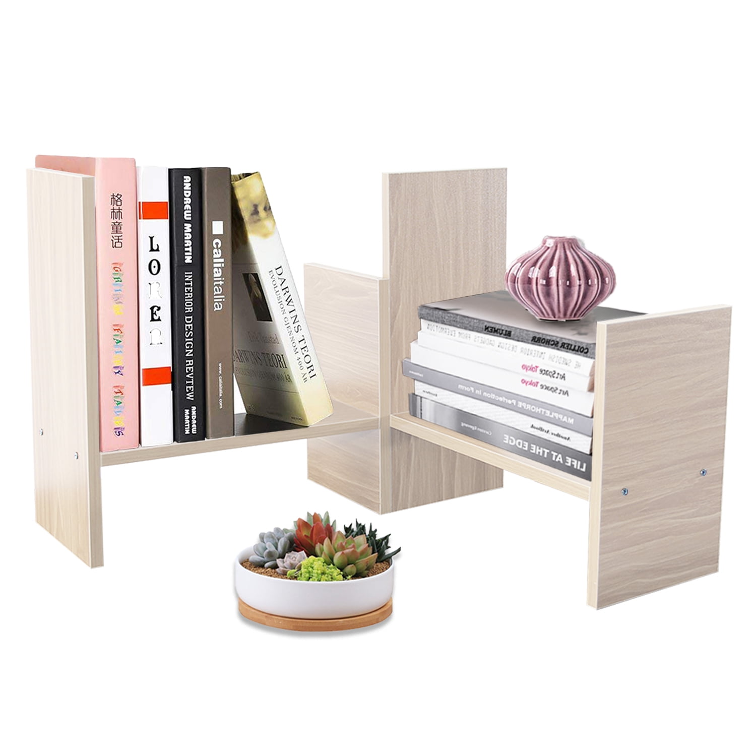 Multifunctional Double-Layer Storage Shelf: Desktop Storage Rack, Plas –  DormVibes