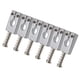thumbnail image 3 of 6 puentes/selletas de trémolo individuales con tornillos para guitarra eléctrica Plata, 3 of 5