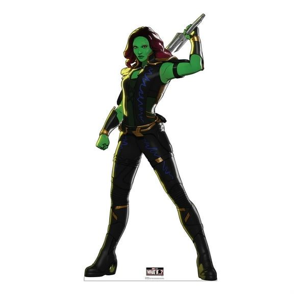 Cardboard People Gamora Life Size Cardboard Cutout Standup - Marvels What If? (TV Series)