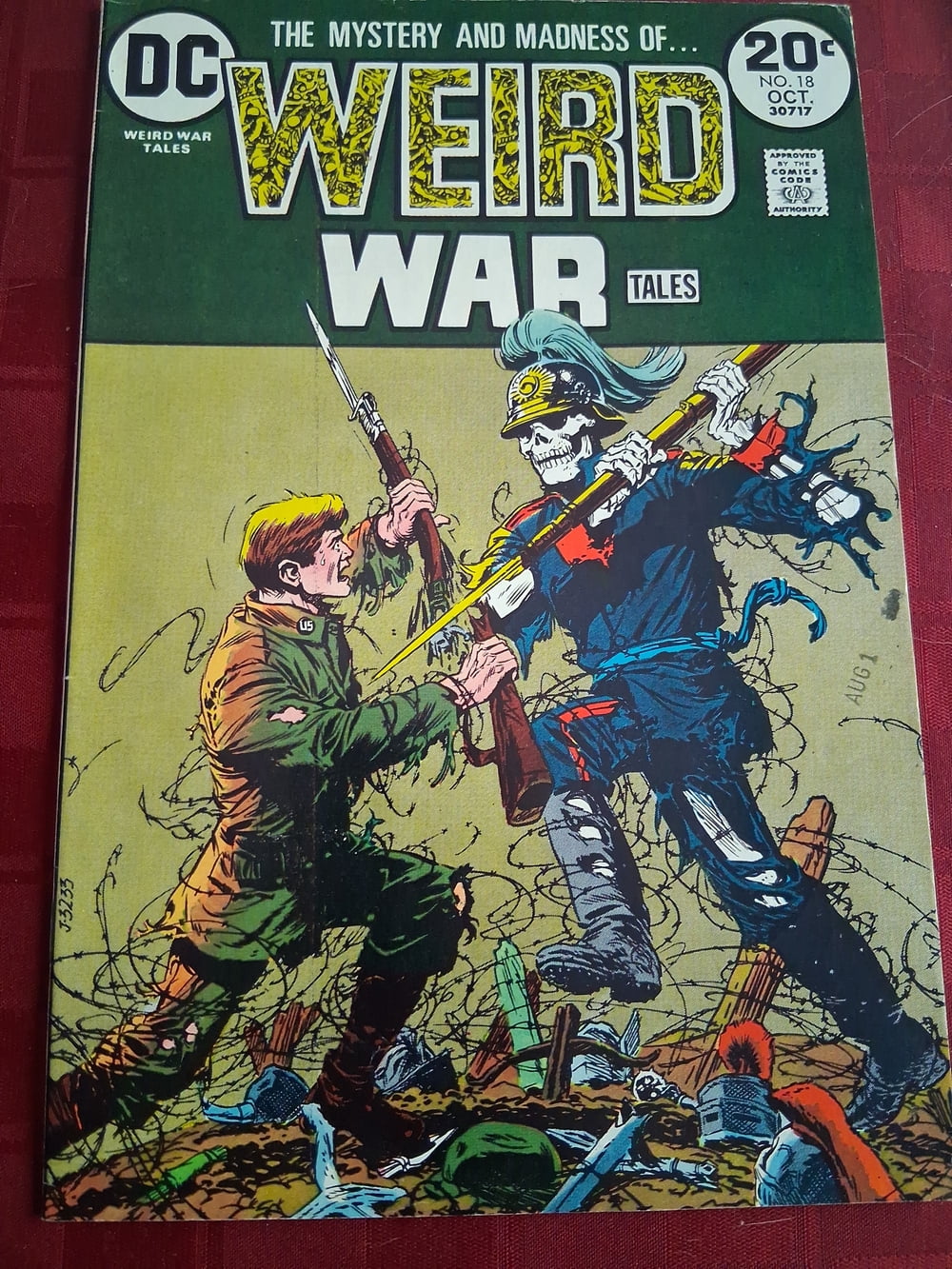 Cover of Weird War Tales #18