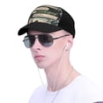 thumbnail image 4 of Yiaed Vintage Art Butterfly Flower Print Baseball Cap Dad Hat Polo Style Plain Blank Adjustable Size, 4 of 5