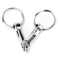 thumbnail image 1 of Llavero Con Punta De Filete De aleación De Zinc, Llavero Con Punta De Filete De Conector único, Llavero Con Puntas De Caballo Para Decoración De Casas Para Amigos Amantes De Los, 1 of 7