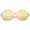 Gold / Pink Mirror, variant on sunglassLA Unisex Oversize Round Color Mirror Shield Lens Metal Temple Rimless Sunglasses (Gold / Gold Mirror) - 69mm