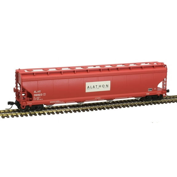 Atlas N Scale ACF 5701 Centerflow Plastics Hopper Cain Chemicals/ALAX #36809