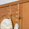 thumbnail image 4 of Over Door Hook Hangers plastics Kitchen Bathroom Cupboard Drawer Punch free Q7, 4 of 8