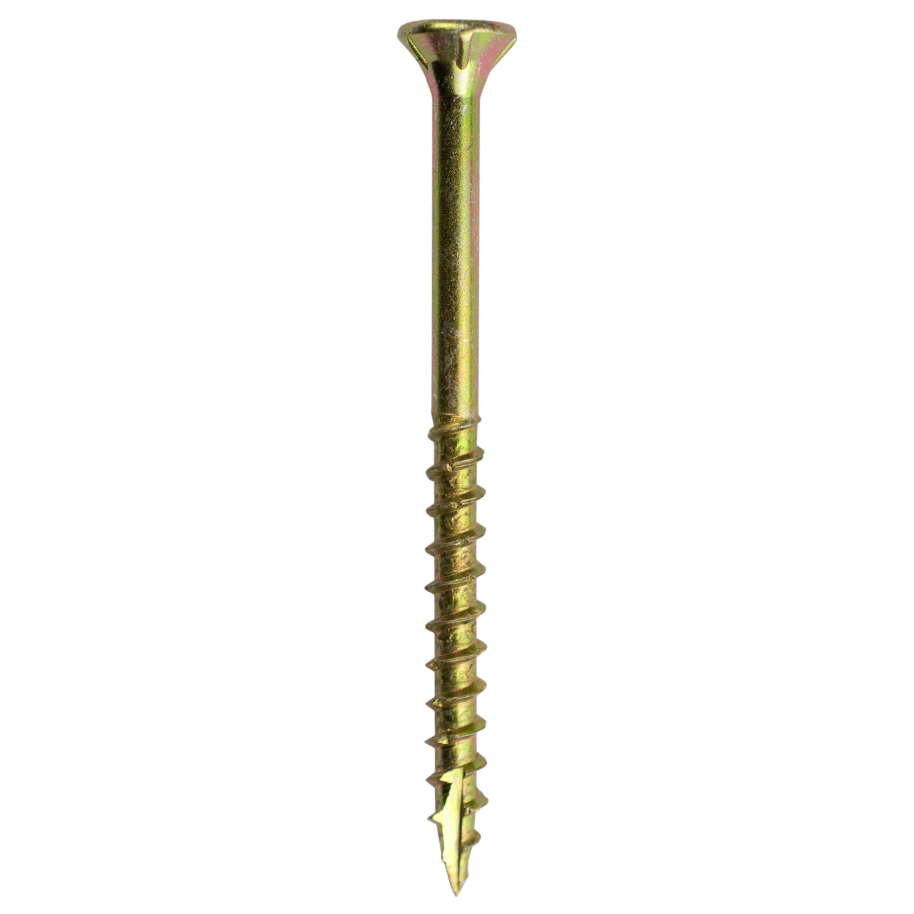 Grip-Rite #9 x 2 - 1/2 in. Star Drive Gold Construction Screw 5lb.