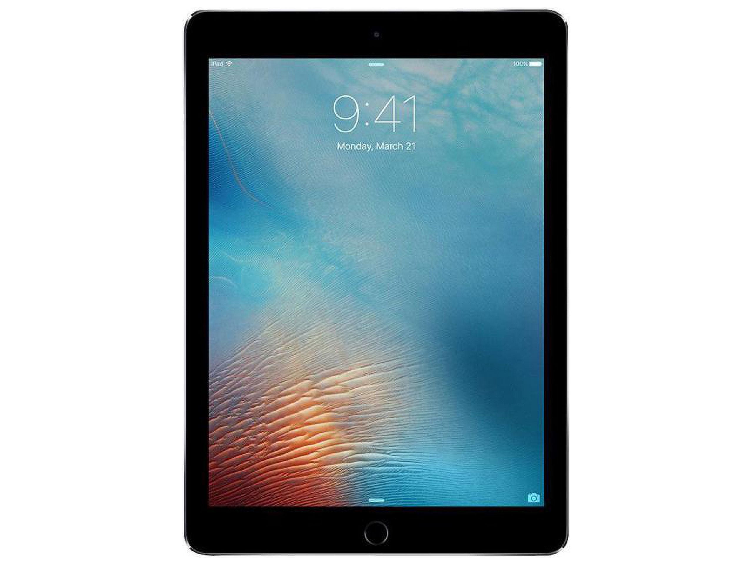 Apple iPad Pro 128GB 9.7-Inch Retina Display iOS 10 Wi-Fi Tablet MLMV2LLA, Gray