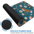 thumbnail image 6 of Long Mouse Pads for Desk,Boxer Dog Pitbull Terriers Dog and Sushi Desk Mats on Top Of Desks, Desk Mouse Pad Extra Large with 3mm Non-Slip Base and Stitched Edge for Gaming,Office,Work,Home 31.5"x15.7", 6 of 6