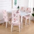 thumbnail image 6 of Ludlz Chair Cover Nice-looking High Elastic Multi Styles Clear Printing Seat Slipcover Household Supplies, 6 of 8