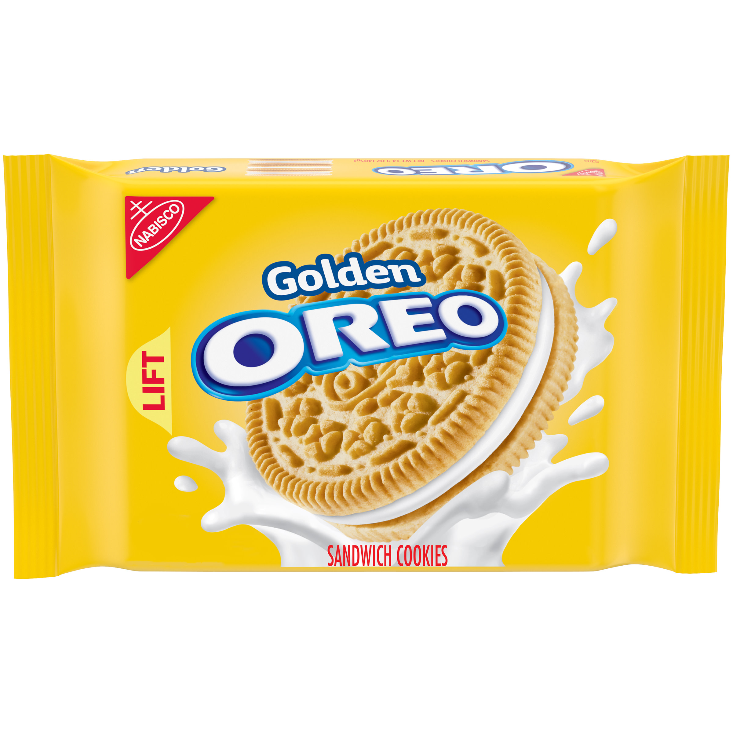 Oreo Golden Sandwich Cookies 143 Oz