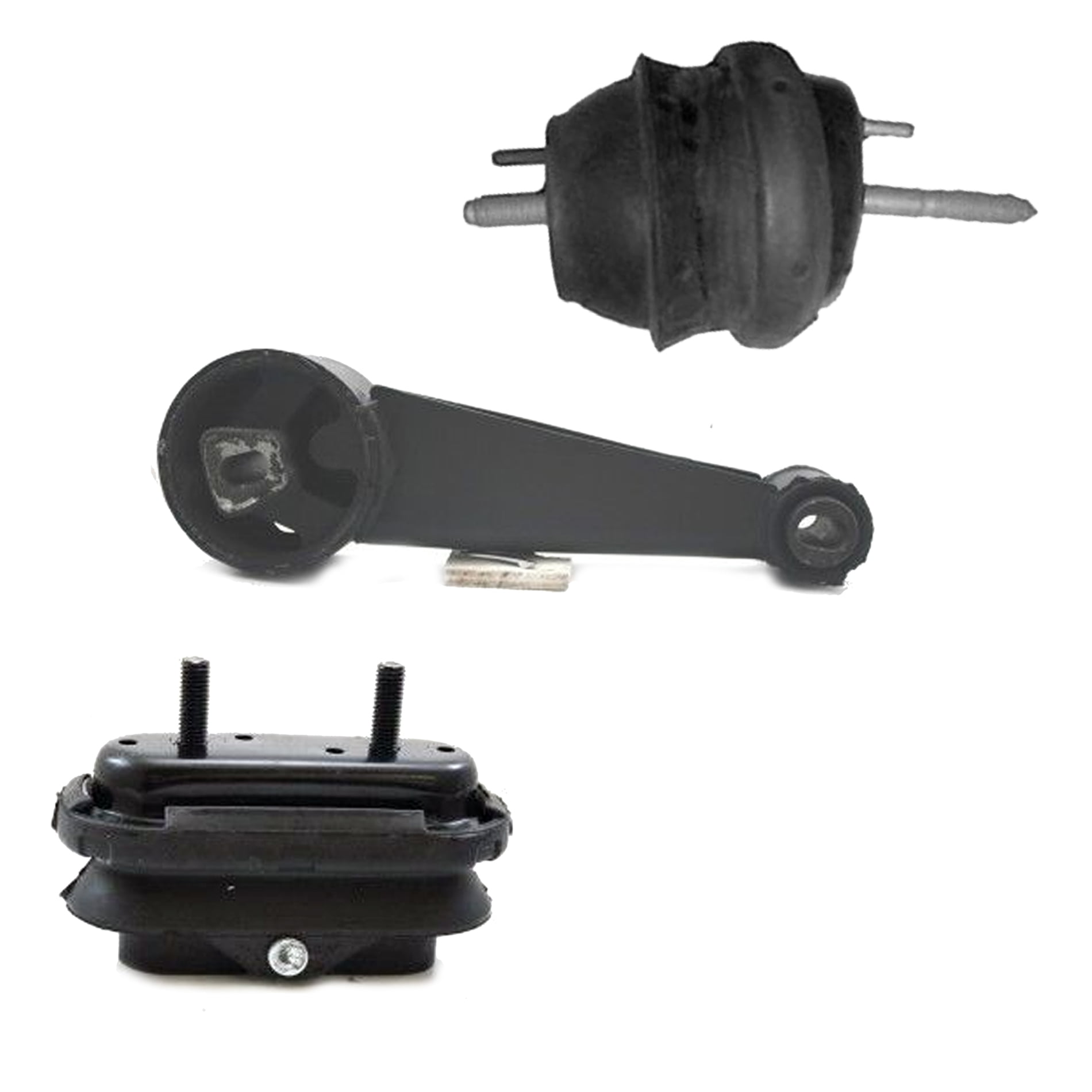 Hydra w// bracket for 12-15 Chevrolet Spark Engine Motor /& Trans Mount Set 3PCS
