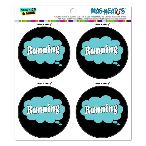 Dreaming of Running Blue MAG-NEATO'S(TM) Car/Refrigerator Magnet Set