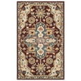 thumbnail image 4 of SAFAVIEH Aspen Jerred Southwestern Wool Runner Rug, Red/Blue, 2'3" x 7', 4 of 7