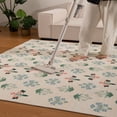 thumbnail image 3 of CHAKME 5'x7' Vintage Green American Country Floral Area Rug Washable Non Slip Bedroom Large Retro Distressed Flower Carpet Farmhouse Oriental Style Soft Floor Rugs, 3 of 6