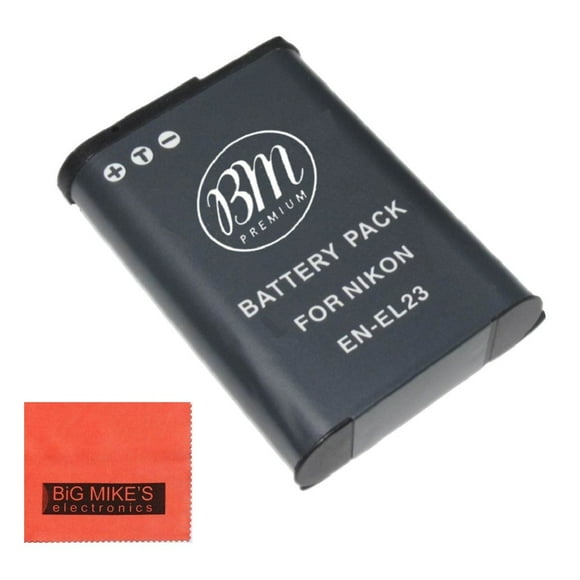 BM Premium EN-EL23 Battery for Nikon Coolpix B700, P600, P610, P900, S810c Digital Camera