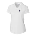 thumbnail image 2 of Women's Cutter & Buck White Kansas Jayhawks Forge Stretch Polo, 2 of 3