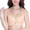 thumbnail image 1 of asdoklhq Sports Bras for Women,Stretch Plus Size Sports Bra Underwear Yoga Hollow Out Bra Intimates, 1 of 3