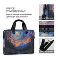 thumbnail image 4 of FORMRS 16" Laptop Bag Carrying Sleeve Case with Handle Travel Shoulder Briefcase, Mountains and Forests, 4 of 8