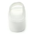 thumbnail image 4 of NHU Slip on Slides for Womens Shower Bathroom Slide Sandals Thick Sole Non-Slip House Slipper Slides White Size 5-6, 4 of 6