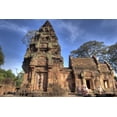 thumbnail image 2 of Shimlock, Jones 18x13 White Modern Wood Framed Museum Art Print Titled - Banteay Srei, Angkor wat, Siem Reap, Cambodia, 2 of 4