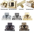 thumbnail image 3 of Scienceny El acero laminado en frío de metal garantiza durabilidad y longevidad Bayonetas para puertas de gabinetes antiguas Cerraduras de acero Herramientas y ferretería (Oro), 3 of 6