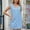 Light Blue, variant on ZZwxWA Womens Summer Denim Mini Dress V Neck Sleeveless Casual Loose Jean Tank Dresses