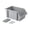 Gray, variant on Open Front Stackable Plastic Storage Bins, Sturdy Thickened Plastic, Detachable Stack Design, Multi-Purpose Organizer for Garage Pantry Hardware Tool & Household Sundry Tidy Storage