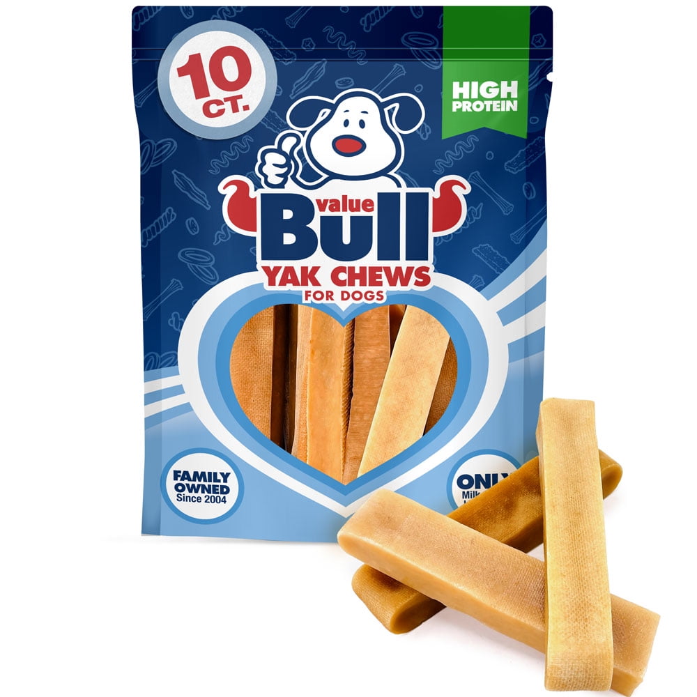 ValueBull Yak Cheese For Dogs, Extra Large, 10 Count