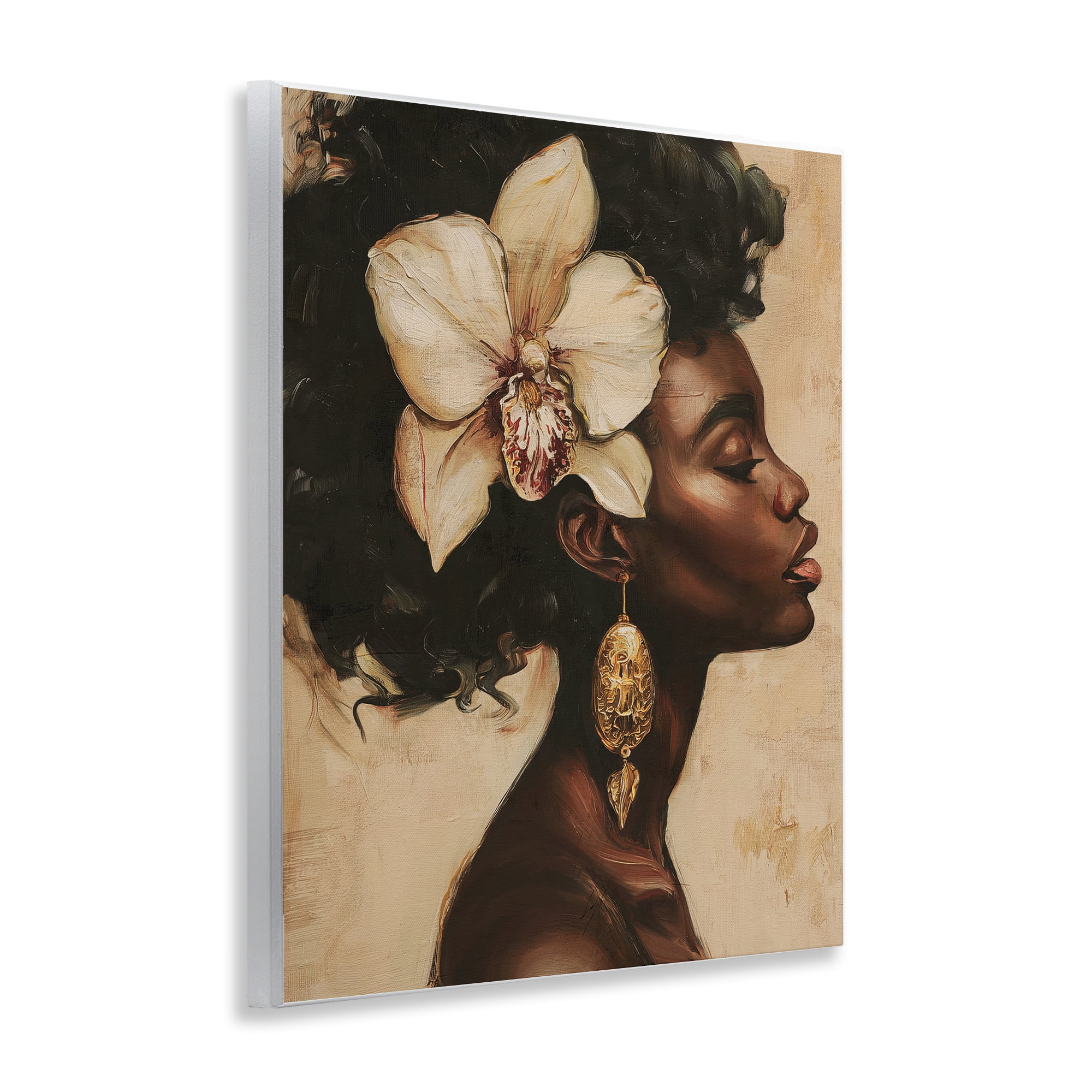 Stupell Industries Orchid Majesty Portrait Wall Plaque Art, design by Svetlana Aleynikova