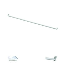 Design House Heavy-Duty Steel Adjustable Wall Mount Closet Rod