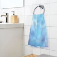thumbnail image 7 of joogoo 2 PCs Hand Towels Sets Starry Light Blue Sky Cotton Face Towel Bathroom Decorative, 7 of 7