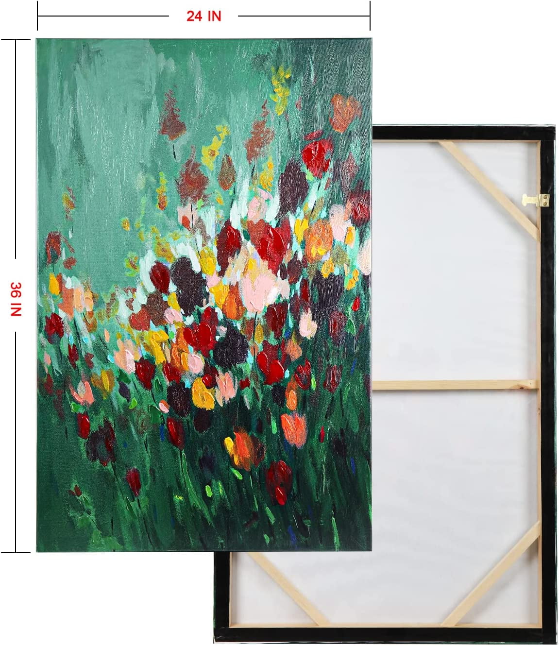 Bird Flower Big Canvas Wall Art Painting For Living Room, Bedroom Wall –  Kalit Kala