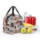 thumbnail image 5 of Disketp Patchwork In Country Style Bolsa Térmica para Almuerzo para Hombre y Mujer, Ideal para Trabajo, Senderismo y Picnic, 5 of 8