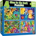 thumbnail image 2 of 4-pack Glow in the Dark Multipack 100 Piece Puzzles, 2 of 2