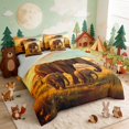 thumbnail image 2 of Erosebridal Elephant Twin Bedding for Boys Girls, Baby Elephants Bedding Comforter Set, Gray Reversible 7pcs, 2 of 6