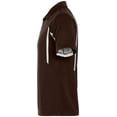 thumbnail image 3 of Holloway Sportswear 4XL Avenger Polo Brown/White 222530, 3 of 4