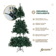 thumbnail image 4 of Árbol Navidad Verde con Luces Led Pino Navideño 1.8m Esquimal, 4 of 6