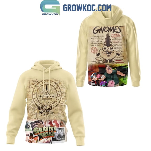 Gravity Falls Trust No One Gnomes Hoodie Shirts