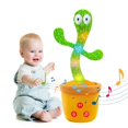 thumbnail image 1 of Juguete de cactus parlante TWORIVER que baila y canta con 120 canciones, 1 of 8