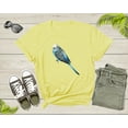 thumbnail image 4 of Cool Flying Wings Blue Parakeet Budgie Bird Tropical Animal T-Shirt Budgie Lover Owner Gift for Men Women Boys Girls Teens Graphic Tshirt, 4 of 8