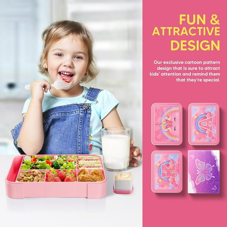 JYPS Bento Box, Leak-Proof Lunch Box, Pink Unicorn - Walmart.com JYPS Bento Box, Leak-Proof Lunch Box, Pink Unicorn - Walmart.com