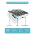 thumbnail image 5 of Sea Turtle Full Size Down Alternative Comforter, Lightweight Comforter Quilt Bedding Set with Pillow Shams Blue Coastal Nautical Summer Beach Vintage All Seasons Bed Comforter Duvet Insert 78"x90", 5 of 7