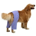 thumbnail image 2 of HDE Dog Swim Trunks Hawaiian Board Shorts for XS to XXL Dogs Flamingos XL, 2 of 5