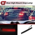 thumbnail image 3 of Luz de freno trasera LED Unique Bargains para VW Golf Mk5/GTI/R32 05-09 No.1K8945087D Negro 3ª lámpara de parada montada en alto impermeable luz de freno de nivel alto central trasera 1 Pcs, 3 of 7