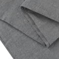 thumbnail image 5 of Unique Bargains Breathable Envelope Closure Polyester Pillowcase (2 Count) Dark Gray Queen, 5 of 6