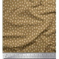 thumbnail image 1 of Soimoi Cotton Cambric Fabric Leaves & Floral Shirting Fabric Prints by Yard 56 Inch Wide, 1 of 1