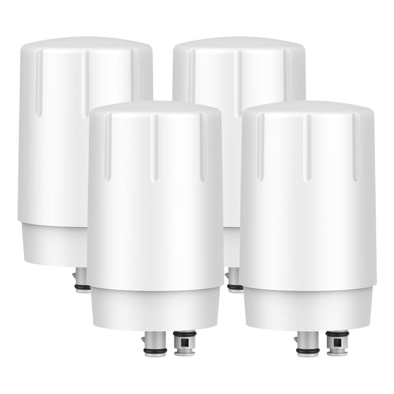 GLACIER FRESH Water Filter Faucet Replacement, Replacement for Brita 36311 On Tap Water Filter, Compatible with FR-200, FF-100 and All Brita Tap Water Filter Systems, 4 Pack