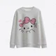 thumbnail image 2 of Sudadera con capucha para mujer, diseño de Hello Kitty, bonita, para primavera, otoño e invierno, informal, con dibujos animados, 2 of 5