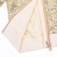 thumbnail image 3 of oqasdz Sequin Jackets Girls Colorful Long Sleeve Zip up Jacket for Kids Christmas Shiny Fashion Clothes Coat Outwear Size 5 Y-6 Y, 3 of 6